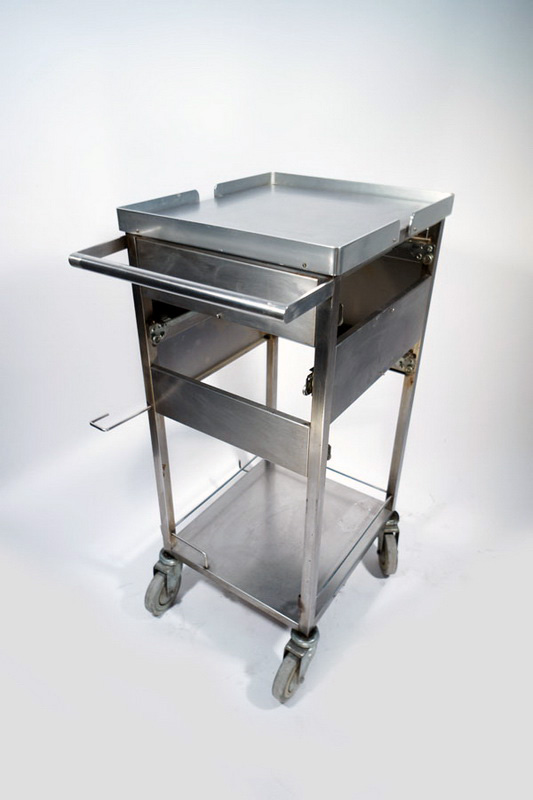 carro auxiliar inox faltan cajones 102x62x45 (38eu.) 1u